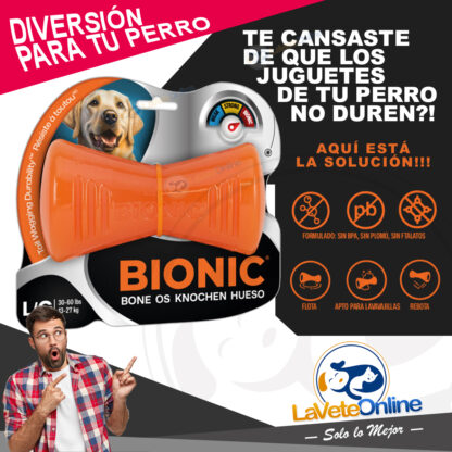 Bionic Bone Large 15 cm - Hueso Rellenable Super resistente (97809) - Imagen 6
