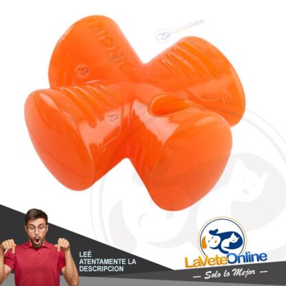 BIONIC Stuffer Juguete Rellenable Super Resistente para Perros - 12,5 cm (97811) - Imagen 2