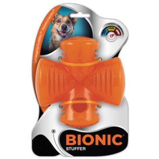 BIONIC Stuffer Juguete Rellenable Super Resistente para Perros - 12,5 cm (97811)