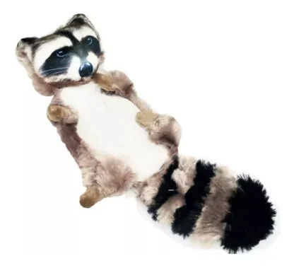 Peluche Perro Mapache Plush Squeaky Anti Estres Ansiedad (MILX510652)