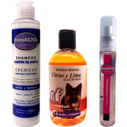 Kit Baño Seca Rapido - Ovejeros Siberianos Doble Capa - Maskota (KITSECARAPIDO)