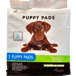 Puppy Pads 7u - Paños sanitarios 60x60 cm (MILXPUP01)