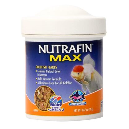 Nutrafin Max Goldfish Flakes 19g - Alimento para Goldfish en Escamas (A6830)