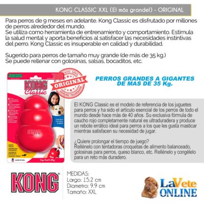 Kong Classic XXL (ACD8545) - Imagen 5