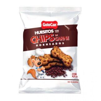 Huesitos con Chips de Carne x 120g. (GOL630X1)
