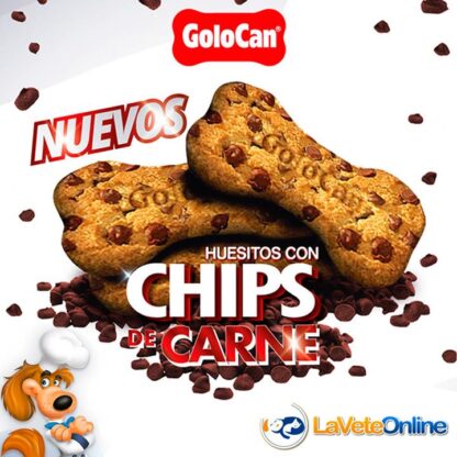 Huesitos con Chips de Carne x 120g. (GOL630X1) - Imagen 2