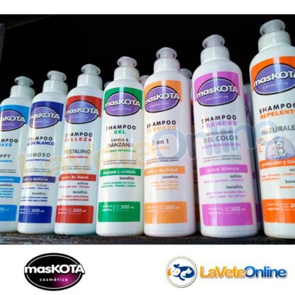 Shampoo Jabon Blanco 300 ml - Maskota (MKT1064) - Imagen 3