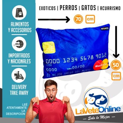 COLCHONETA TARJETA DE CREDITO MEDIANA ANTIFLUIDOS RECTANGULAR 70x50 cm (CUCHA030) - Imagen 2