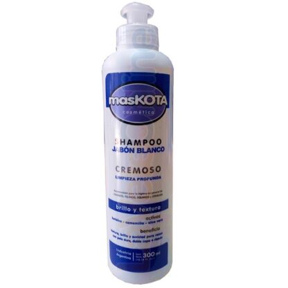 Shampoo Jabon Blanco 300 ml - Maskota (MKT1064)