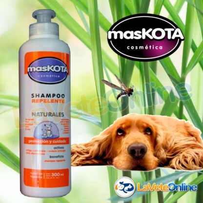 Shampoo Cristalino Naranja Anti Mosquitos Anti insectos 200 ml - Maskota (MKT1089) - Imagen 2