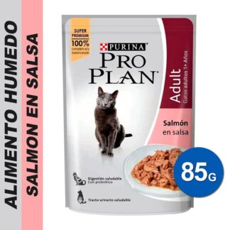 PRO PLAN Pouch Adult Cat Salmon 85g (PP12340773)