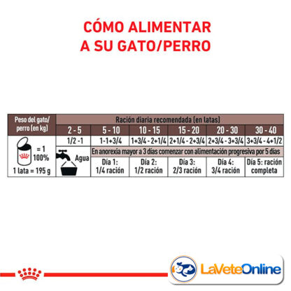Royal Canin Recovery Lata 195 g - Imagen 4