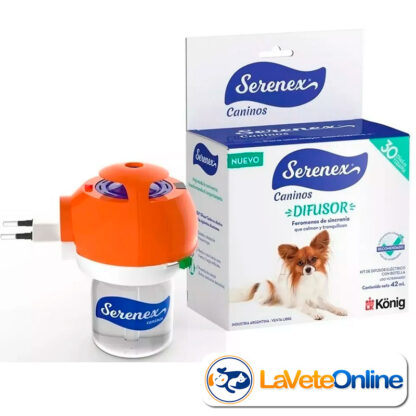 Serenex Difusor Canino 42 cc - Anti estress Calma (SERENEXDC) - Imagen 2