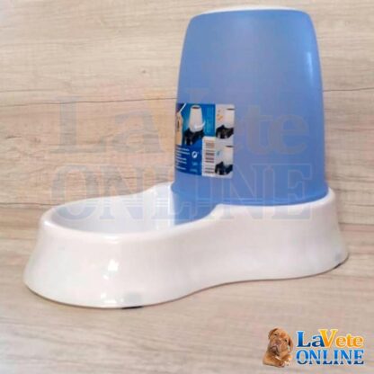 Comedero / Bebedero Dispenser 1.5 Litros - Blanco (T24762BL) - Imagen 4
