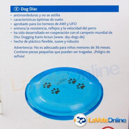 Frisbee / Flyer / Disc Dog Activity 23 cm - Azul (T33562AZ) - Imagen 4