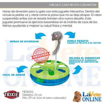 Circulo Caza Pelota con Raton Oscilante (t4135) - Imagen 6