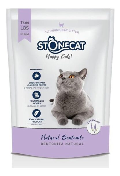 StoneCat Lavanda 8 kg Bentonita Aglomerante (STONECATLA08)