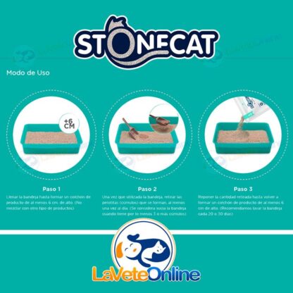 StoneCat Limon 4 kg Bentonita Aglomerante (STONECATLI04) - Imagen 3
