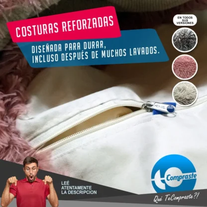 Cama Moises Cueva 50cm Diametro Manta Sleeping para Perro o Gato - Gris - Imagen 7