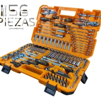 Set Juego Kit de Herramientas Racing Mecanica Maletin 156 Piezas Ingco
