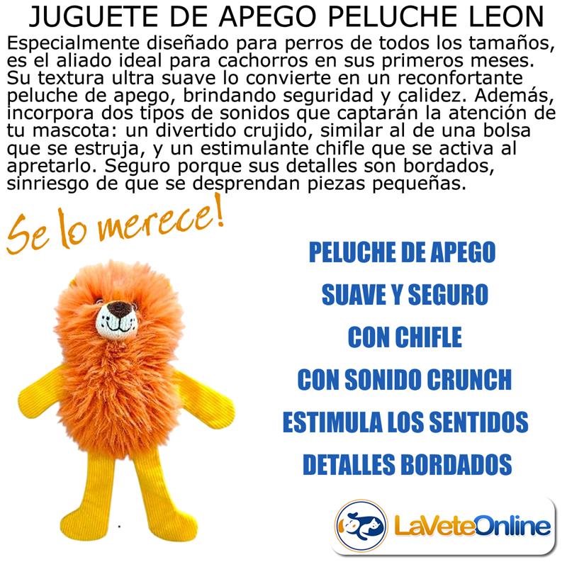 Leon de Peluche juguete de apego 35cm (TBP1559) - Imagen 2