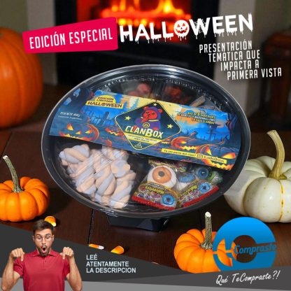 Bandeja Gomitas Box Halloween Regalo Original - Cementerio - Imagen 5