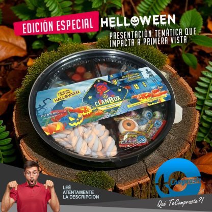 Bandeja Gomitas Box Halloween Regalo Original - Mansion del Terror - Imagen 5