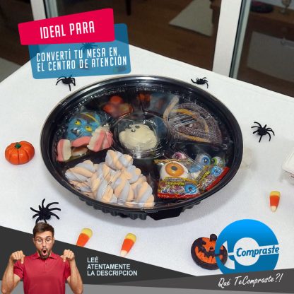Bandeja Gomitas Box Halloween Regalo Original - Mansion del Terror - Imagen 7