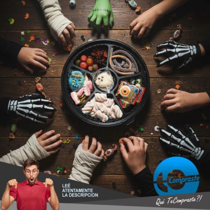 Bandeja Gomitas Box Halloween Regalo Original - Mansion del Terror - Imagen 9