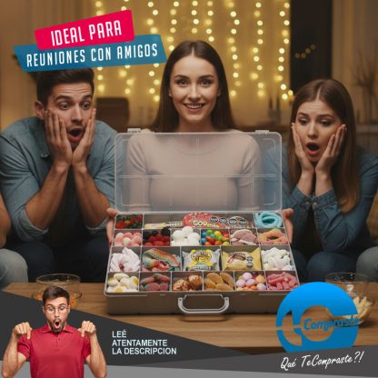 Maletin Gigante Gomitas Chocolates Alfajores Caramelos Confitados Regalo Premium - Imagen 9