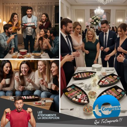 Bandeja Bote Sushi Gomitas Premium Regalo Original Eventos Cumpleaños - Más de 25 Piezas - Imagen 4