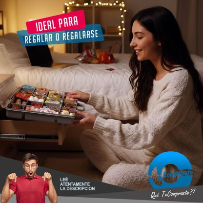 Maletin Gigante Gomitas Chocolates Alfajores Caramelos Confitados Regalo Premium - Imagen 4