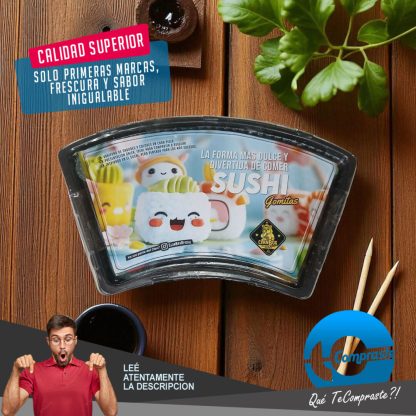 Bandeja Box Sushi Gomitas Premium Regalo Original Cumpleaños - Más de 15 Piezas - Imagen 5
