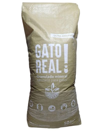 Piedritas Sanitarias Clasicas Gato Real 20kg (GATOREAL200)