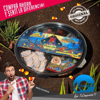 Bandeja Gomitas Box Halloween Regalo Original - Cementerio - Imagen 10