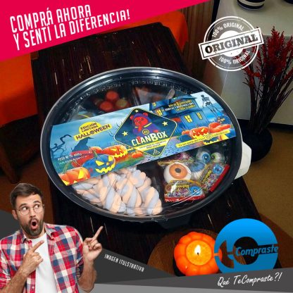 Bandeja Gomitas Box Halloween Regalo Original - Mansion del Terror - Imagen 10