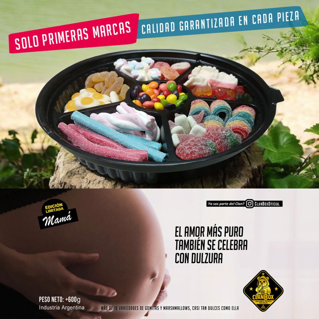 Regalo Dia Madre Picada Gomitas Dulces Edición Especial - Futura Mamá - Imagen 3