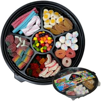 Bandeja Mix Picada Gomitas Regalo Eventos Cumpleaños Clanbox