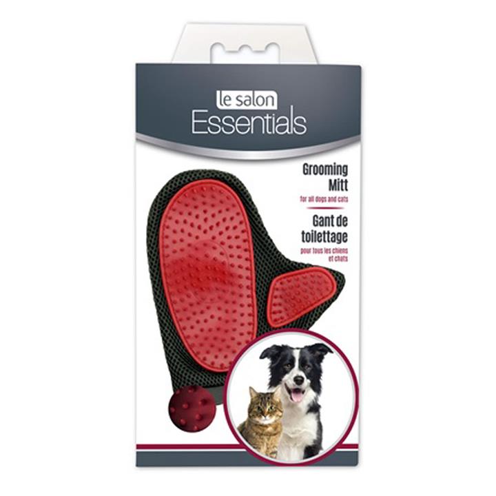 Guante Cepillo - Essentials Dog Grooming Mitt Le Salon (91249) (91249)