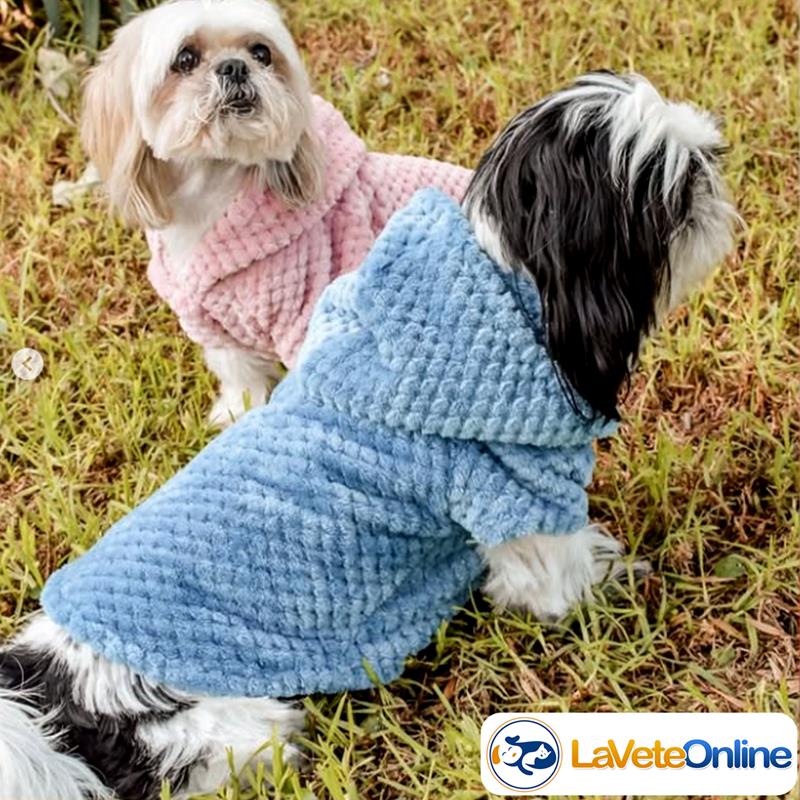 Campera Dubby Talle 3 - Con Mangas y Capucha Perros Gatos Cachorros (LUDUBBY-3)