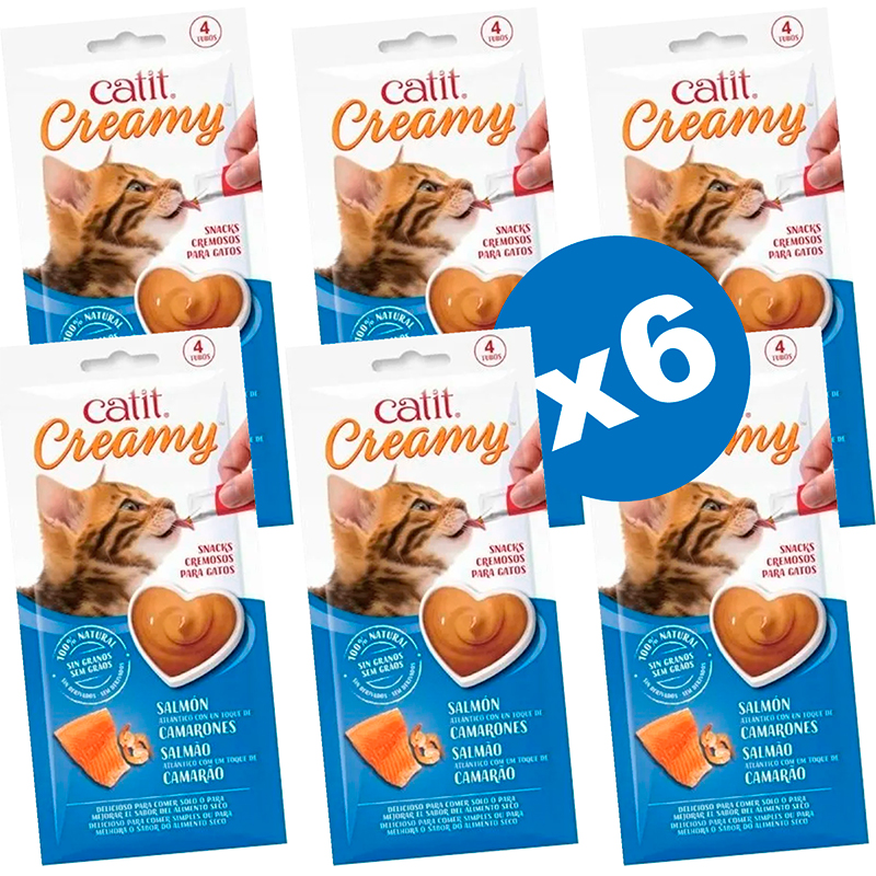 CATIT CREAMY Pack x 6 (CREAMYX6)