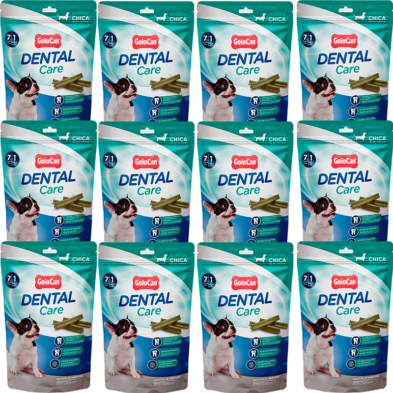 Dental Care Mordida Chica Caja 12 paquetes (m12mGOL710)