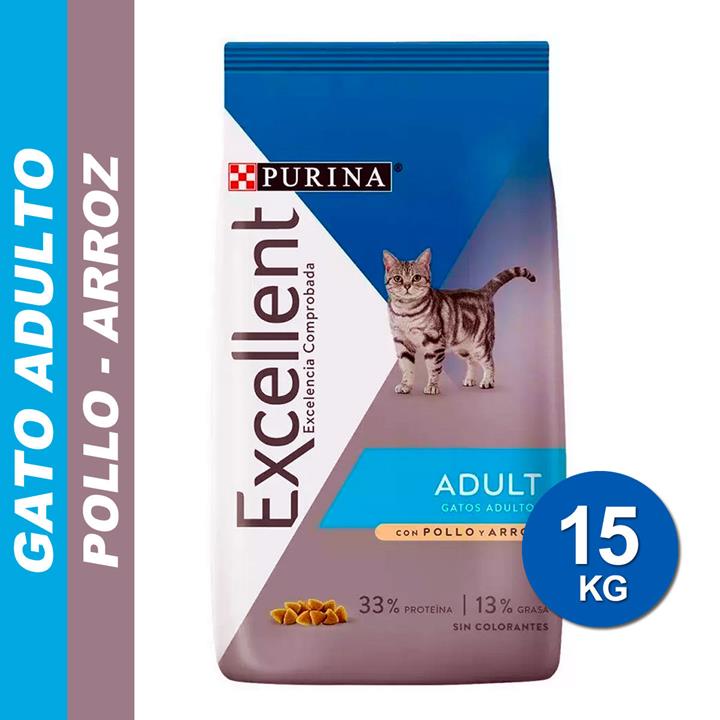 Excellent Gato Adulto x 15 kg (PP12393466)